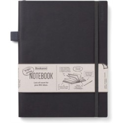Bookaroo Bigger Things Notebook Journal - Black