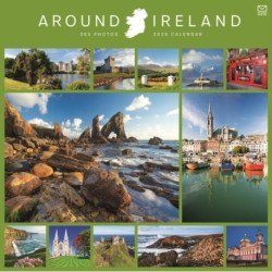 Around Ireland Square Wall Calendar 2026