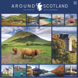 Around Scotland Square Wall Calendar 202