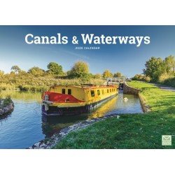 Canals Waterways A4 Calendar 2026