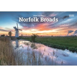 Norfolk Broads A5 Calendar 2026