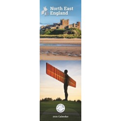 North East England Slim Calendar 2026