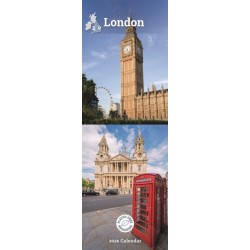 London Slim Calendar 2026