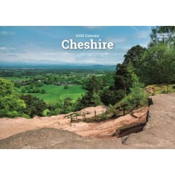 Cheshire A5 Calendar 2026