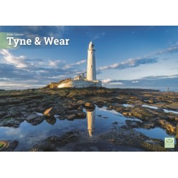 Tyne Wear A4 Calendar 2026