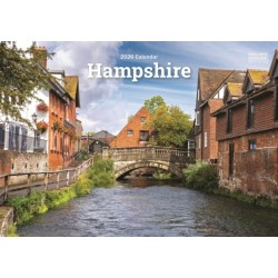 Hampshire A5 Calendar 2026