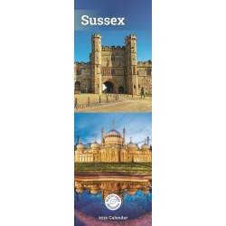 Sussex Slim Calendar 2026