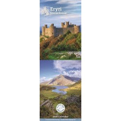 Snowdonia Slim Calendar 2026
