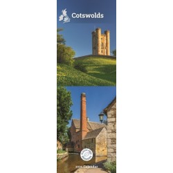 Cotswolds Slim Calendar 2026