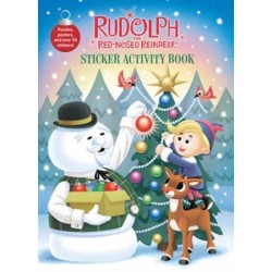 Rudolph the Red-Nosed Reindeer Sticker Activity Book