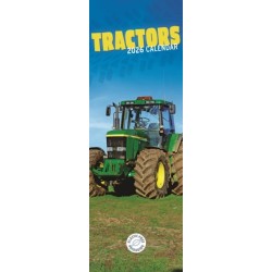 Tractors Slim Calendar 2026