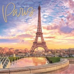 Paris Square Wall Sunday Start Calendar