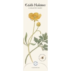 Edith Holden Country Diary Slim Calendar