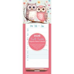 Twit Twoo Weektoview Magnetic Calendar 2