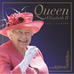 Queen Elizabeth Ii Square Wall Calendar