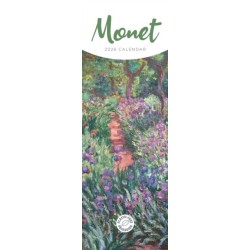 Claude Monet Slim Calendar 2026