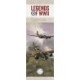 Legends Of Wwii Slim Calendar 2026