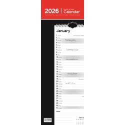 Essential Slim Calendar 2026