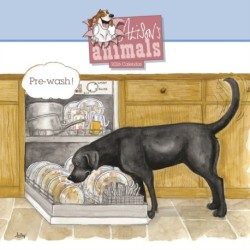 Alisons Animals Wiro Wall Calendar 2026