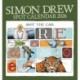 Simon Drew Easel Desk Calendar 2026