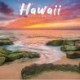 Hawaii Square Wall Sunday Start Calendar