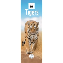 Wwf Tigers Slim Calendar 2026