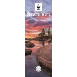 Wwf Beautiful World Slim Calendar 2026
