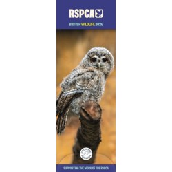 Rspca British Wildlife Slim Calendar 202