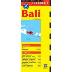 Bali Travel Map Tenth Edition