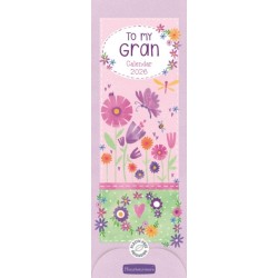 To My Gran Slim Calendar 2026