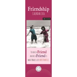 Milk Friendship Slim Calendar 2026