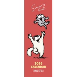 Simons Cat Slim Calendar 2026