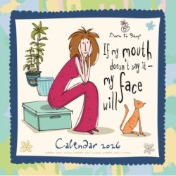 Born To Shop Square Wall Calendar 2026