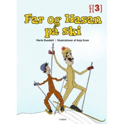 Far og Hasan på ski