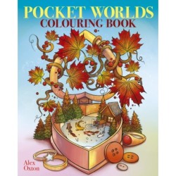 Pocket Worlds Colouring Book: Over 45 Miniature Scenes to Colour