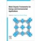 Metal Organic Frameworks for Energy and Environmental Applications