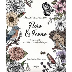 Sådan tegner du flora & fauna: 20 fantastiske trin for trin-vejledninger