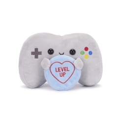 Love Hearts 7" Level Up Game Controller Plush Gift