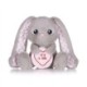 Love Hearts 7" Baby Girl Bunny Plush Gift