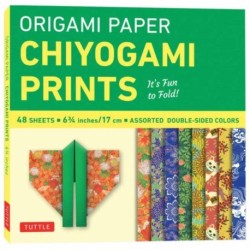 Origami Paper 48 Sheet Chiyogami Prints 6 3/4" (17 cm): Tuttle Origami Paper: Double-Sided Origami Sheets Printed with 8 Different Patterns (Instructions for 6 Projects Included)