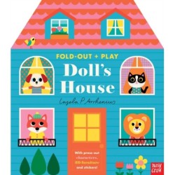 Fold-Out + Play: Doll's House: Build your own 3D house with interactive play pieces and stickers