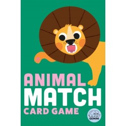 Animal Match Card Game