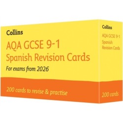 AQA GCSE 9-1 Spanish Vocabulary Revision Cards: Ideal for the 2026 and 2027 Exams