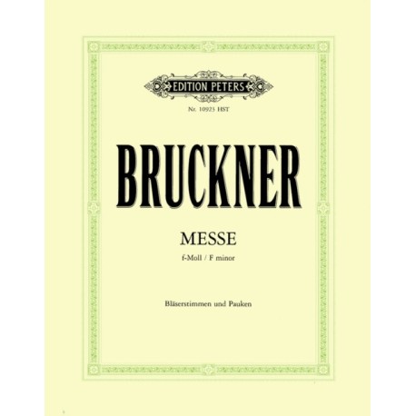 Mass in F minor (wind set)