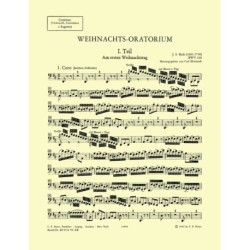 Christmas Oratorio BWV 248 (Cello/Bass Part)