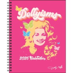 Dollyisms: Dolly Parton's 12-Month 2026 Softcover Monthly/Weekly Planner Calendar