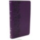 KJV Giant Print End-of-Verse Reference Bible, Purple Leathersoft, Red Letter, Comfort Print