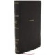 KJV Giant Print End-of-Verse Reference Bible, Black Leathersoft, Red Letter, Comfort Print