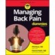 Managing Back Pain For Dummies