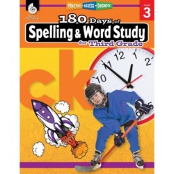 180 Days™: Spelling and Word Study for Third Grade: Practice, Assess, Diagnose